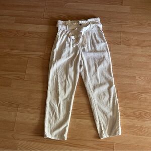 Abercrombie & Fitch Belted Corduroy Pants Women’s 27/4